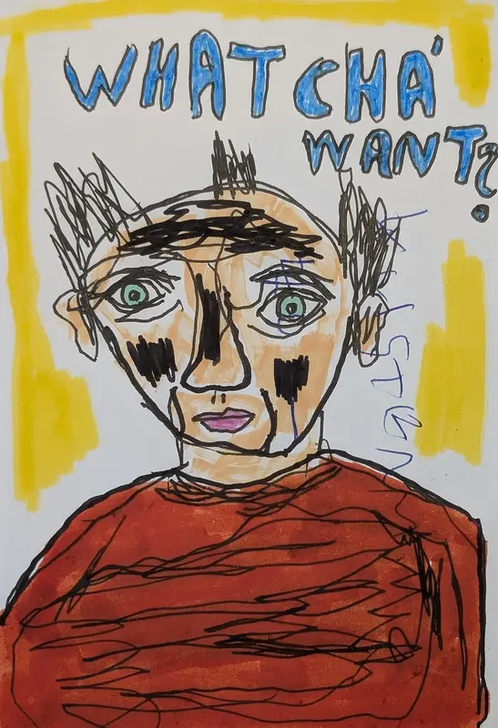 Watcha' want? av Mikael Jonsson