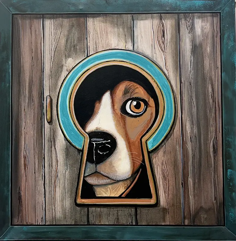 I See You - The Dog av Christer Kvant
