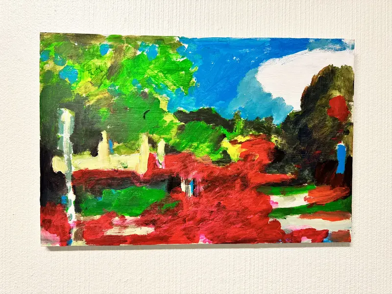 Akrylmålning av Nikolas Nilsson