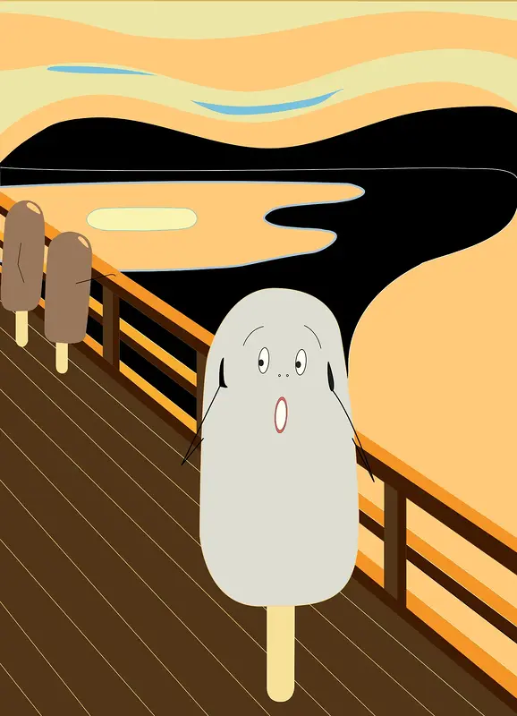 Skriet -The Ice Cream Scream av Sinauctor