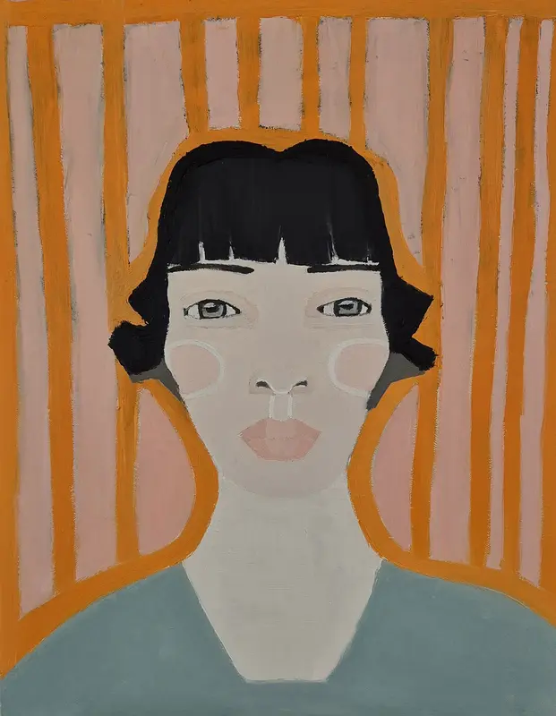 Oljemålning No title av Cecilia Ciscar