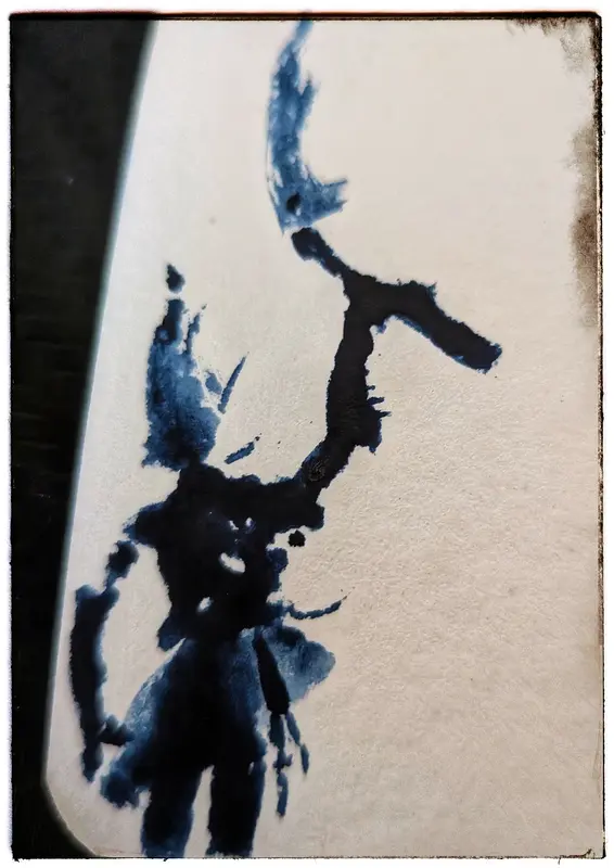 Akvarell Mycket liten trollkarl av Charles Abrams