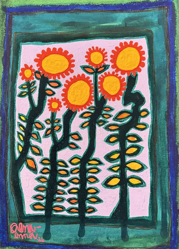 Power flower av Alma-Anna Andersson