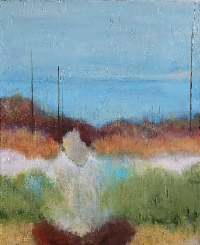 Akrylmålning Se stjärnan av Ulrika Netterstedt