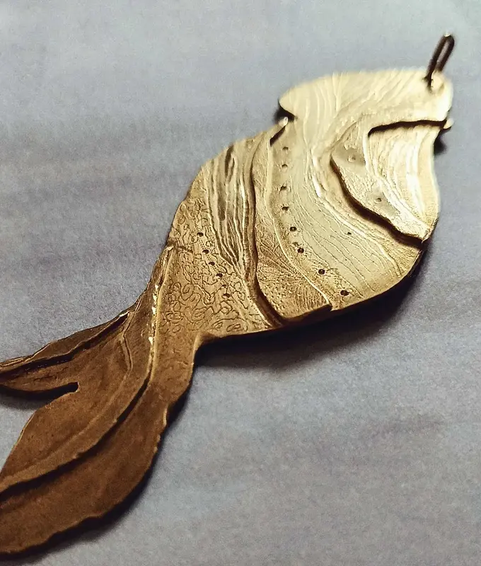 "Flow pendant" // halsband av Susanna Lind