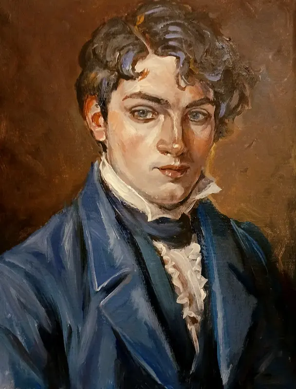 Oljemålning av Dimitri Zukov