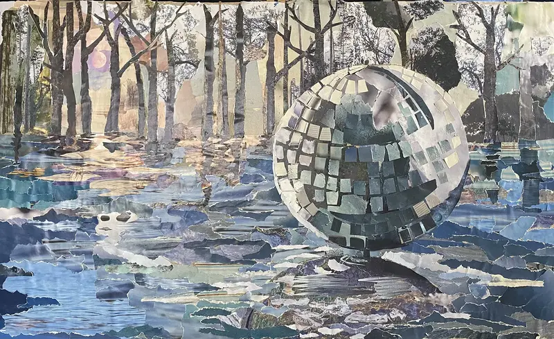 Discokula vid Växjösjön av Lena Brandt