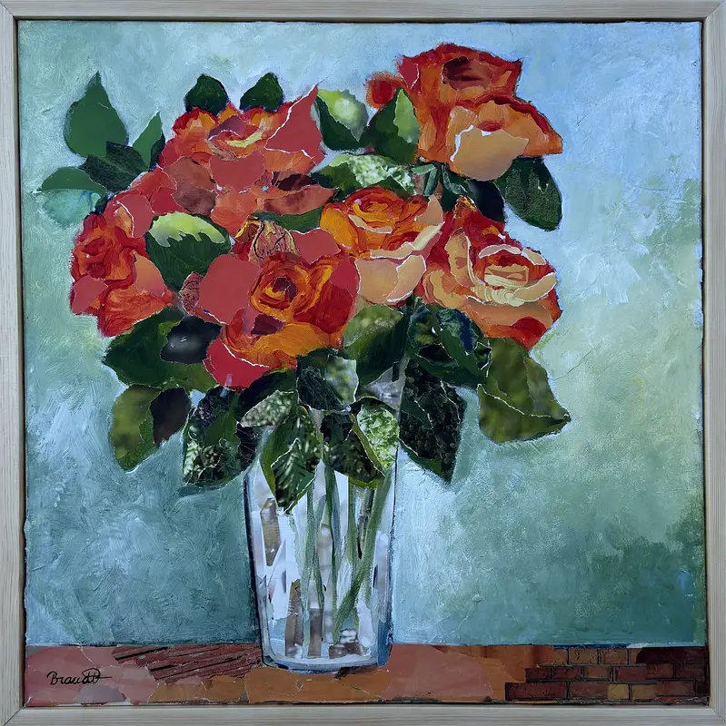 Rosor i vas av Lena Brandt