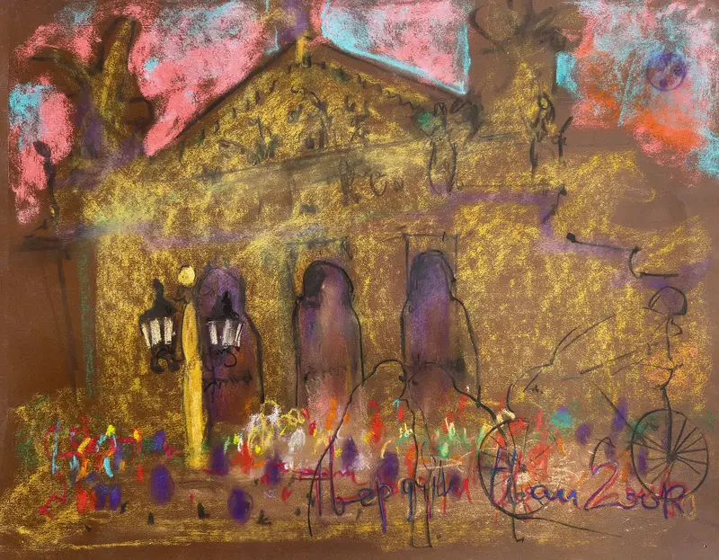 Pastel Cityscape VI av Ivan Tverdun