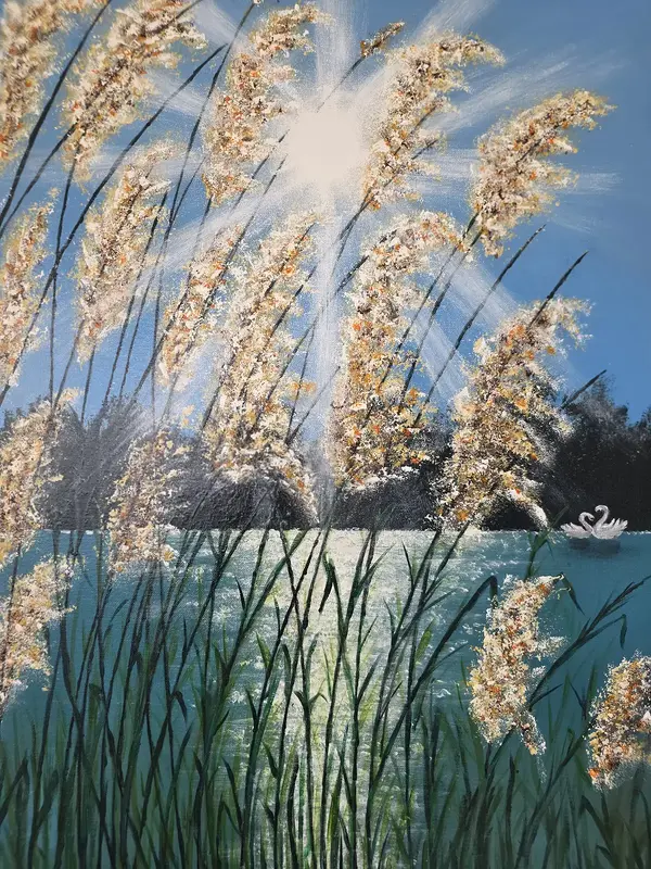 Akrylmålning av Olesia Sytnychenko