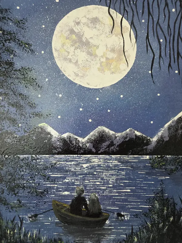 Akrylmålning av Olesia Sytnychenko