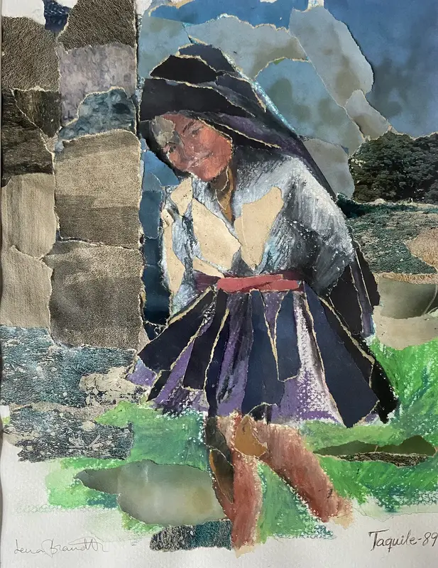 Taquile, indianflicka av Lena Brandt