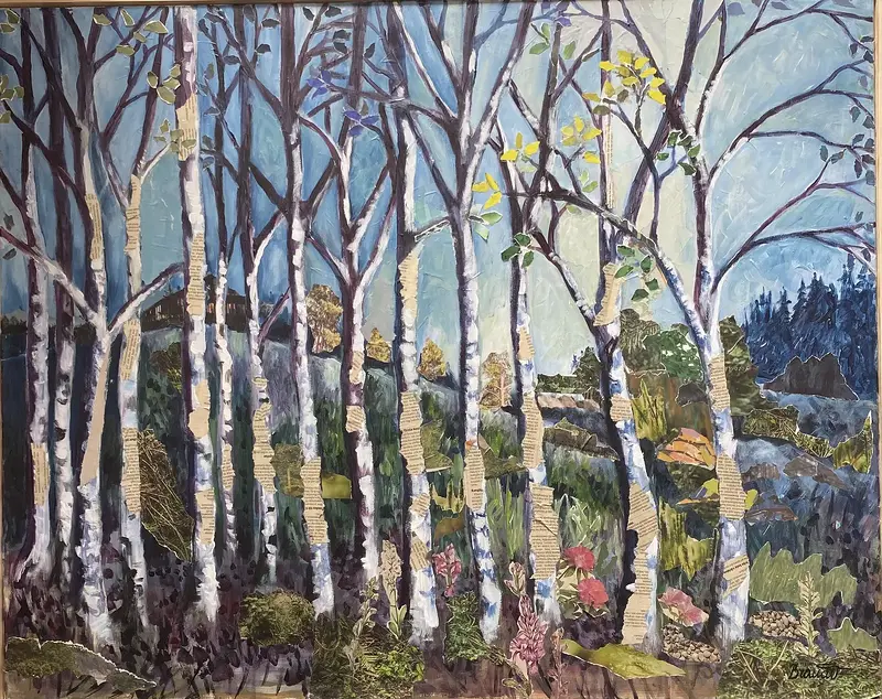 Björkar av Lena Brandt