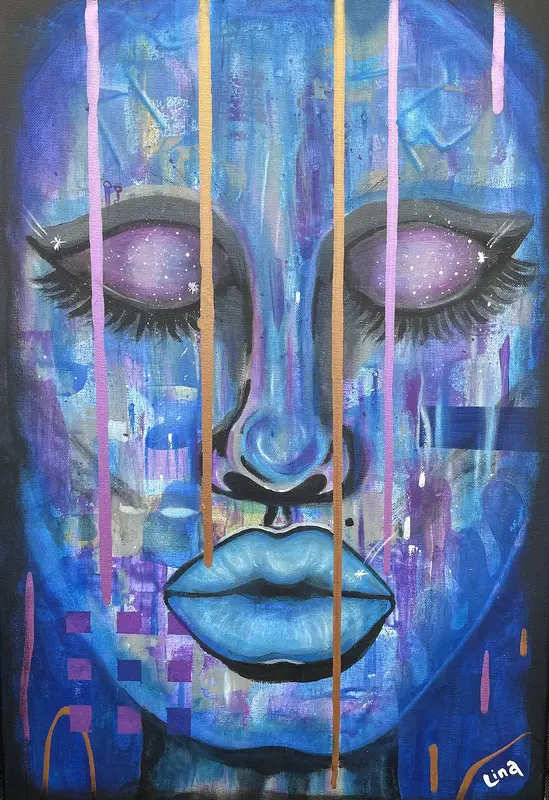 Akrylmålning av Lina A Nordblad