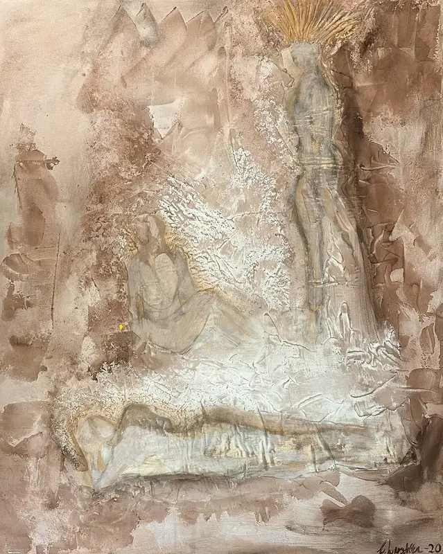 Akrylmålning Queens av Cecilia Larsdotter