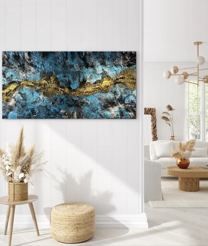 Akrylmålning Eternal reef av Helena Rystedt