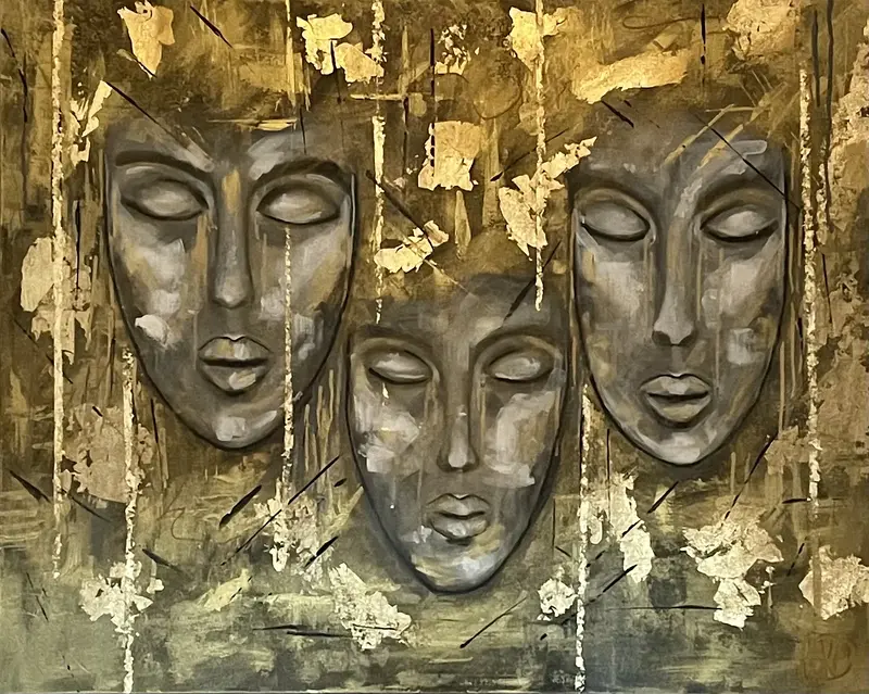 DIFFERENT FACES Vol:2 av Ann-Louise Rosvall ART