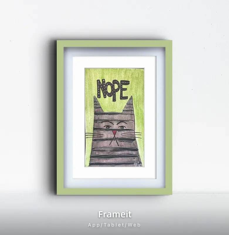 Nej katt av Johanna Norrgård