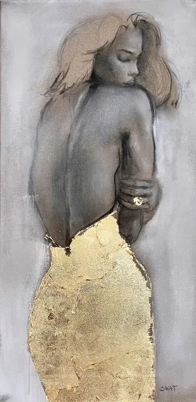 Akrylmålning av Ilona Swat