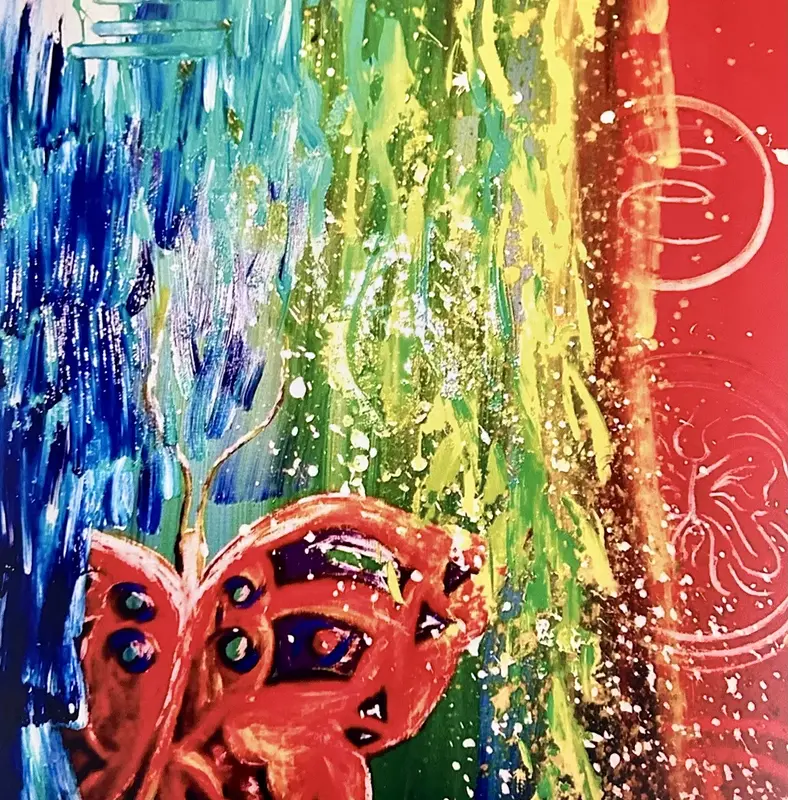 Here I Begin,  Fine Art Print signerad begränsad upplaga (50) Signed limited edition (50) av Cecilia Larsdotter