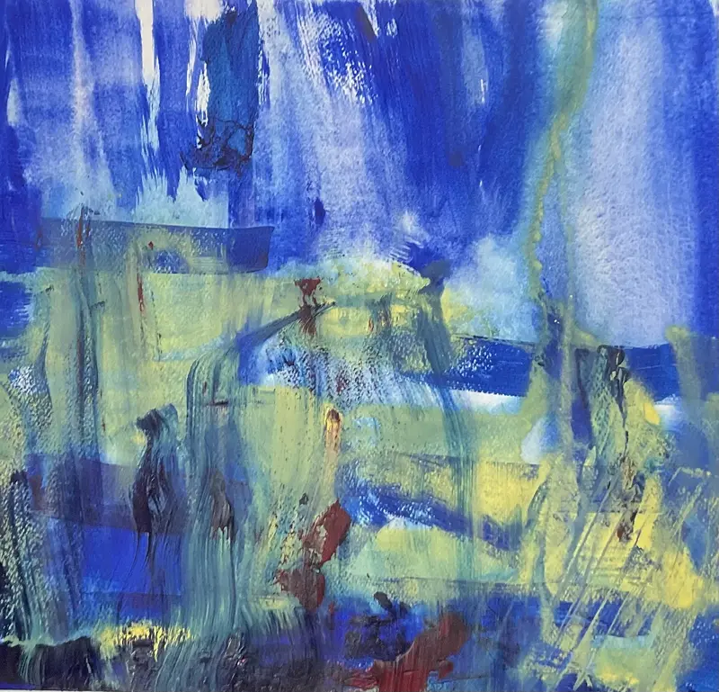 Akvarell Halluzinationer av Sven Höglund Velasquez