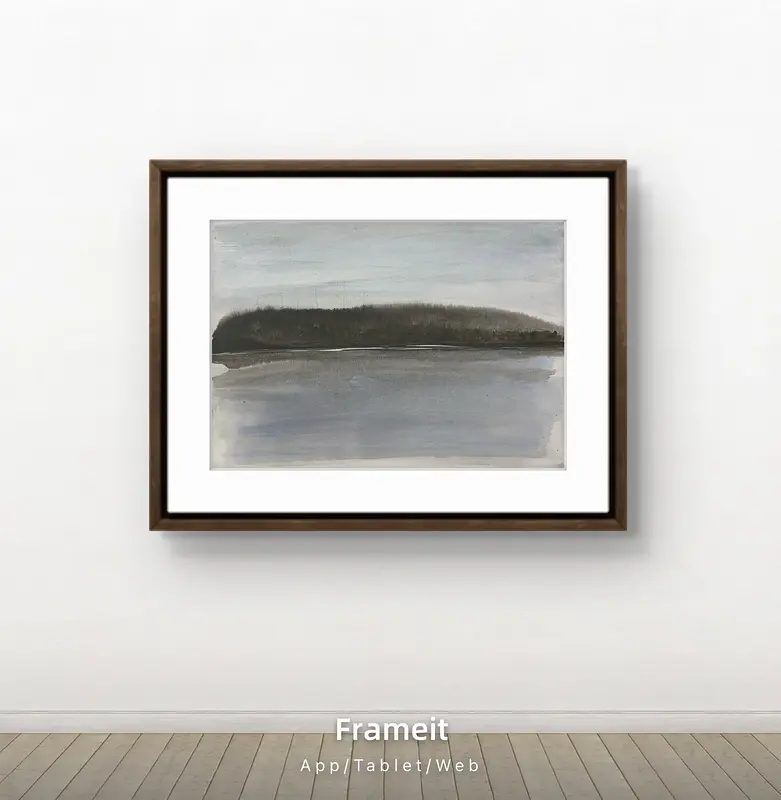 Akvarell Diset av Johanna Norrgård