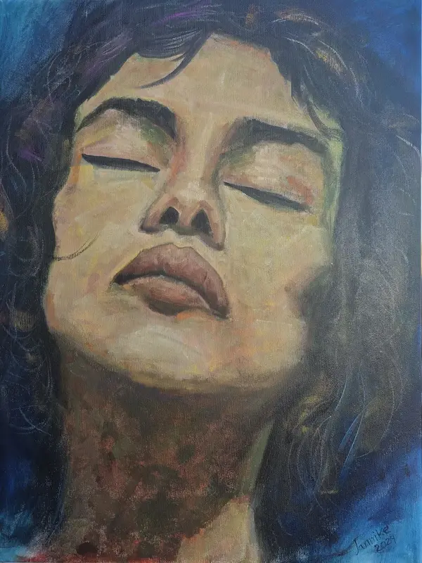 Oljemålning Lugnet inom av Jannike Garcia Larsson