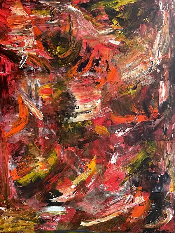 Oljemålning Autumn av Joakim Persson