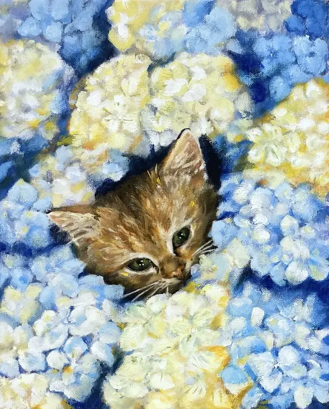 Oljemålning av Lizette Wedin