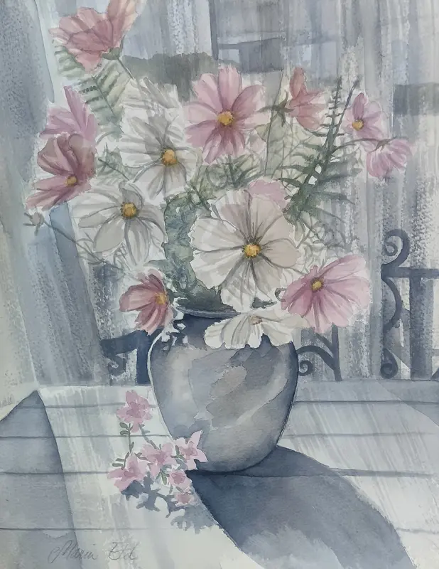Akvarell av Maria Eld