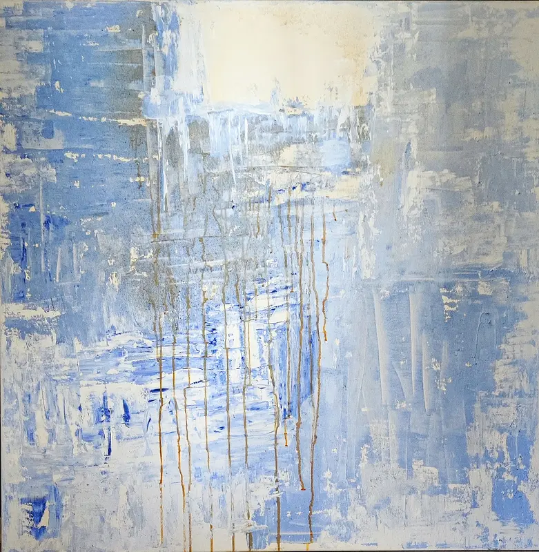 Akrylmålning Himmelriket av Majda Silverbern