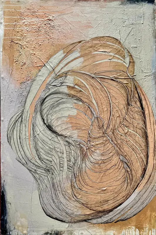 Akrylmålning av Lucas Nagel