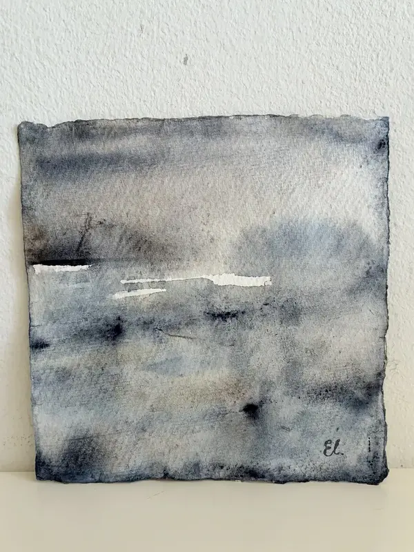 Akvarell Shore av Eva Sofia Liljestrand