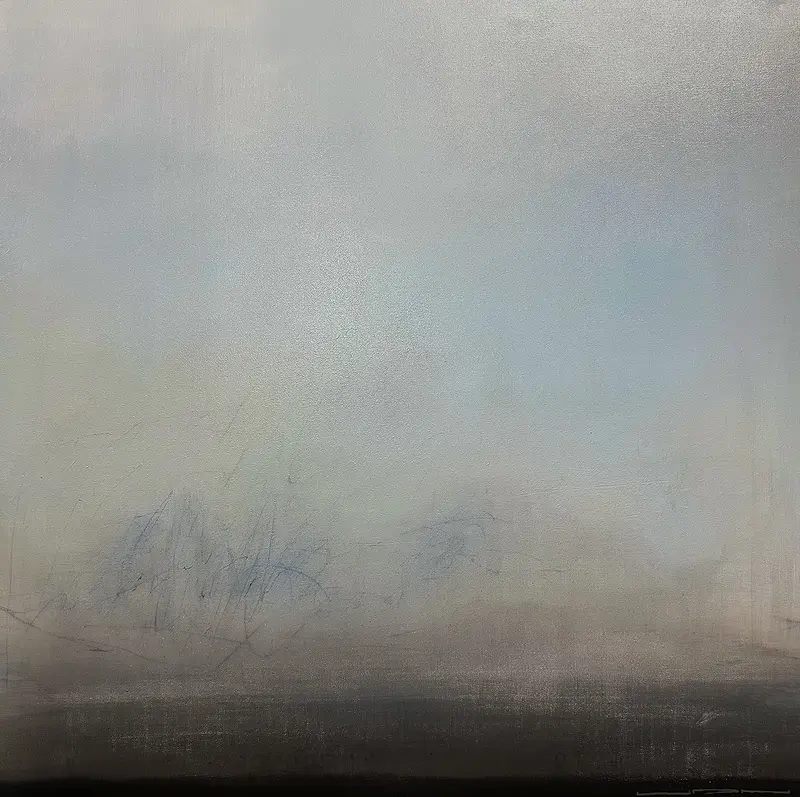 Akrylmålning Kuling av Wilma Dagmar Norman