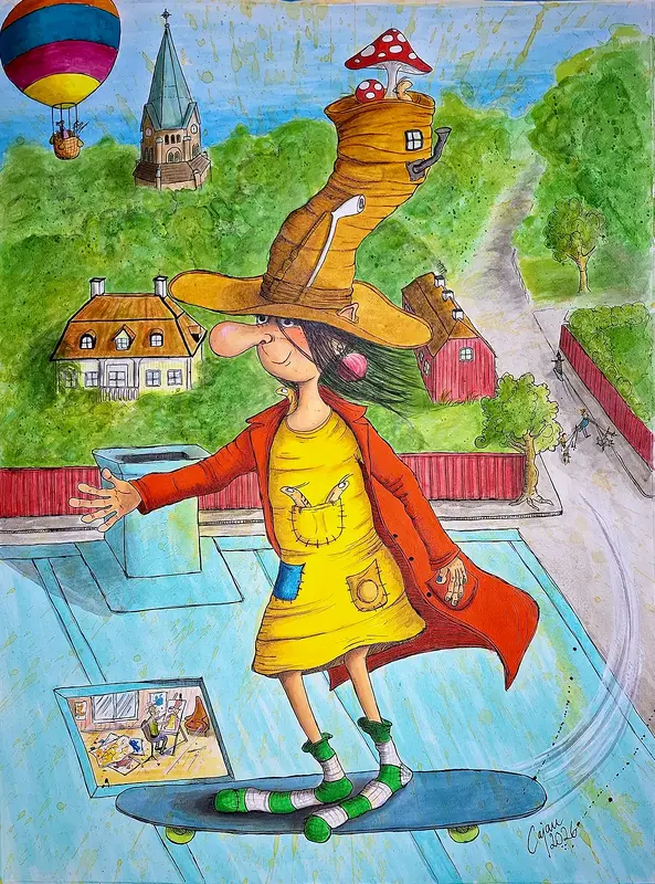 Häxan Strula av Carina Cajan Jansson