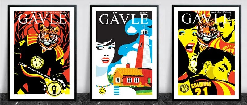 Gefle iconographica av Ola Carlberg