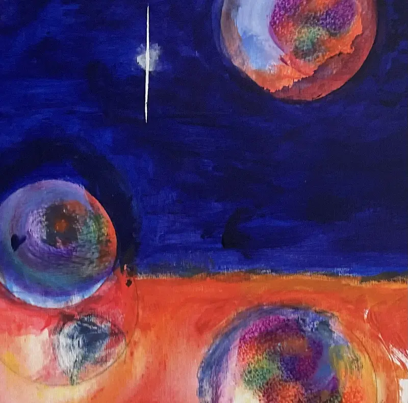 Del av; solen äter planeter av Sven Höglund Velasquez