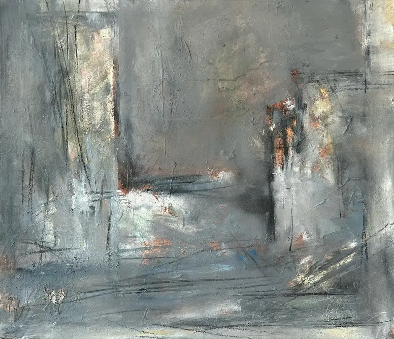 Oljemålning Metropolitan Rhythm av Zakhar Shevchuk