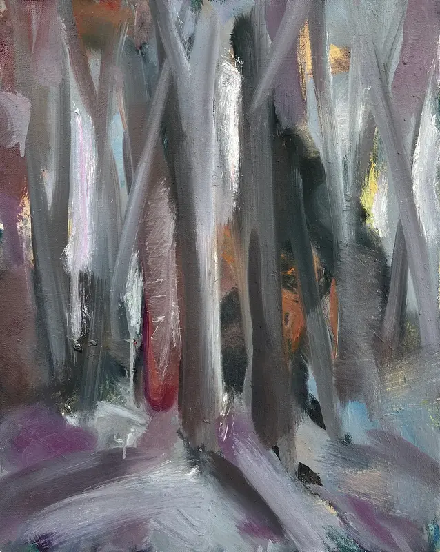 Oljemålning Whispers of the Forest av Zakhar Shevchuk