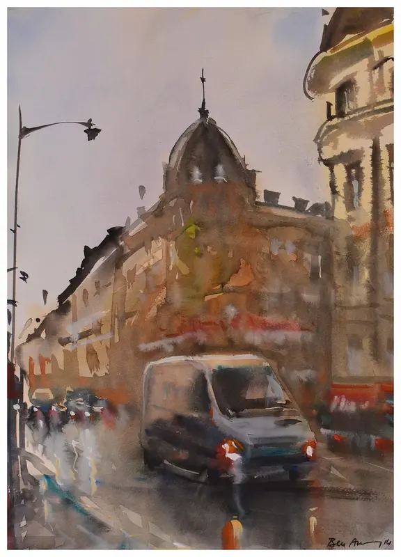 En regnig dag av Ben Ammar