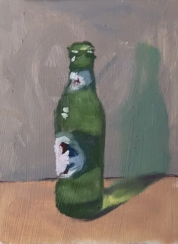 Oljemålning Öl av Thomas Ekdahl