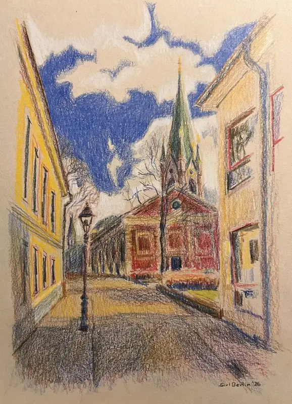 Hunnebergsgatan - Linköping av Siri Berlin