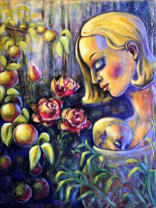 Hon som bär och när av Nina Wedborn