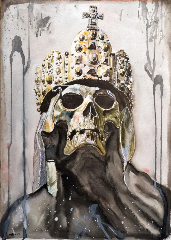 Akvarell From Here to Eternity av Susanna Holmén Waris