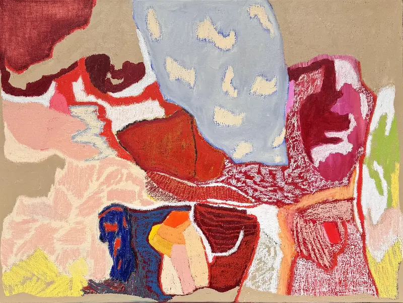 Oljemålning Northern Murmurs av Anna Forster