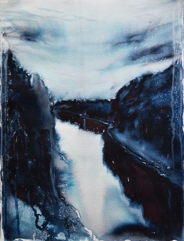 Enchanted Landscape XIV av Susanna Holmén Waris