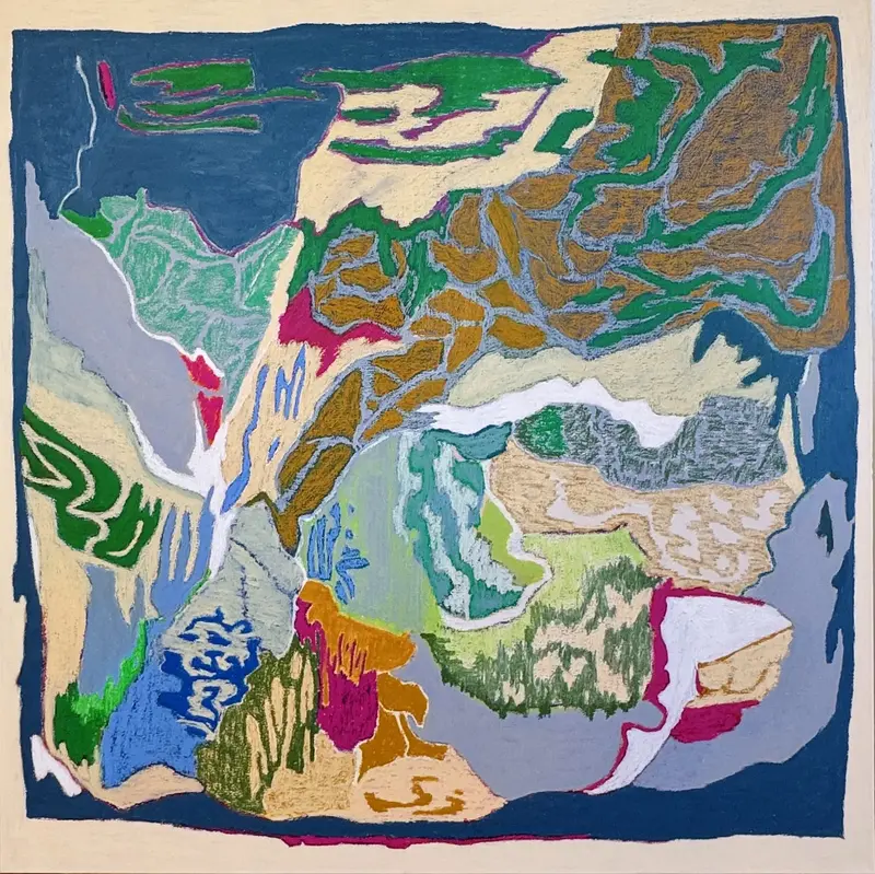 Oljemålning The bigger picture av Anna Forster