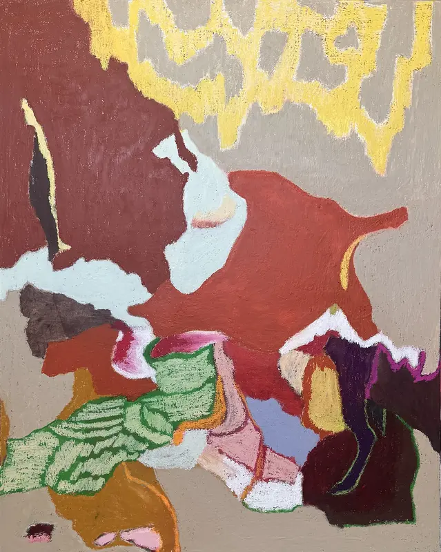 Oljemålning Bold navigation av Anna Forster