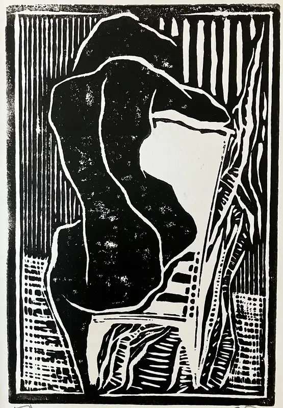 Naken modell Akt av Calin Ion Deas