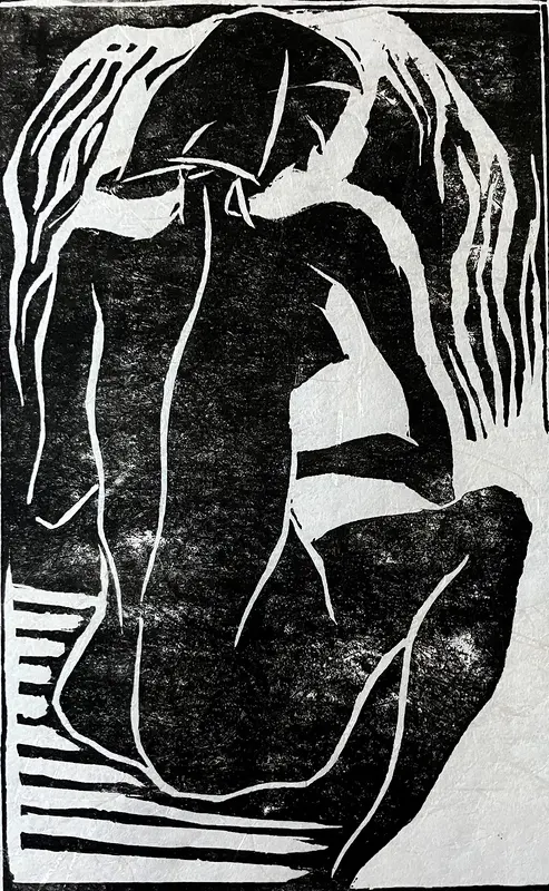 Naken modell Akt av Calin Ion Deas